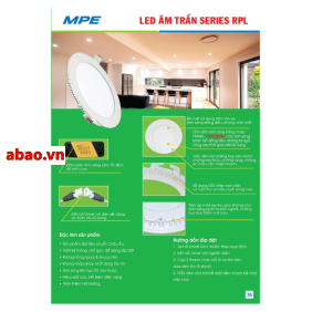 Đèn led panel light âm trần 3 chế độ 7W MPE