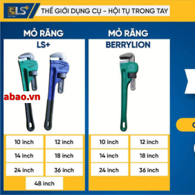 Mỏ lết răng LS+