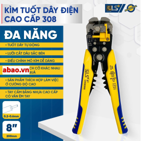 Kìm tuốt dây điện cao cấp 308 LS+