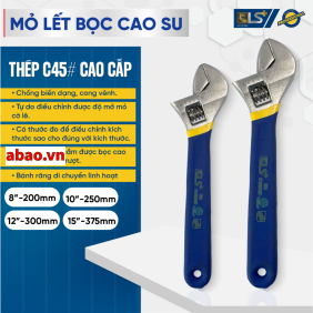 Mỏ lết bọc cao su LS+