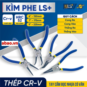 Kìm phe thẳng 7in LS+