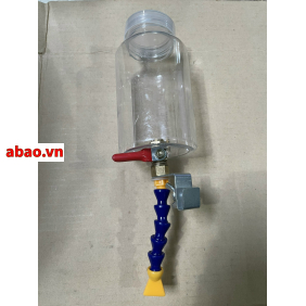 Vòi nước gắn máy cắt đá ( có bình)