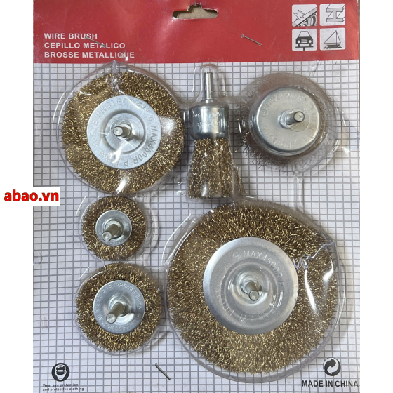 Bánh cước gắn khoan 6 món