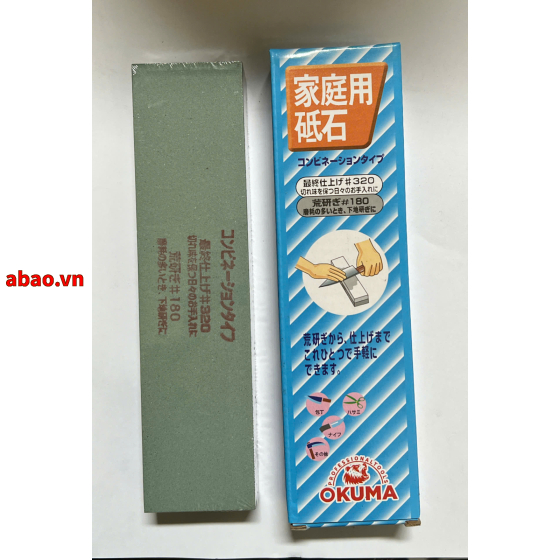 Đá mài dao Okuma 2 mặt