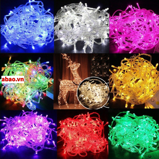Dây đèn led trang trí noel (Chớp)