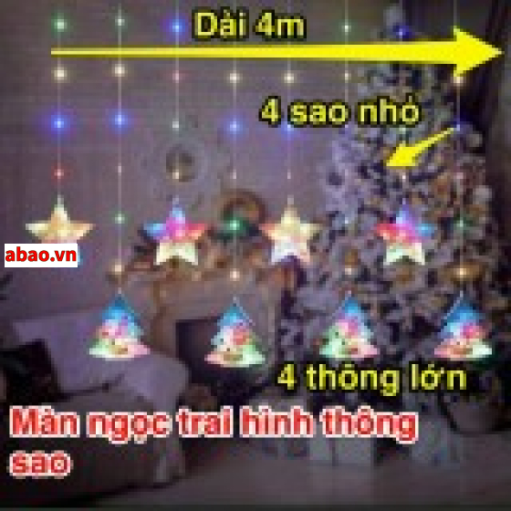 Led màn ngọc trai thông sao