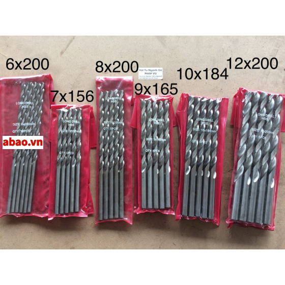 Mũi khoan gỗ Dài
