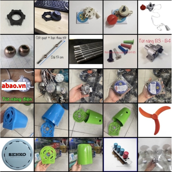 Phụ kiện quạt treo và quạt đứng