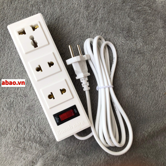 ổ 3 lỗ dây 2.5m Nival