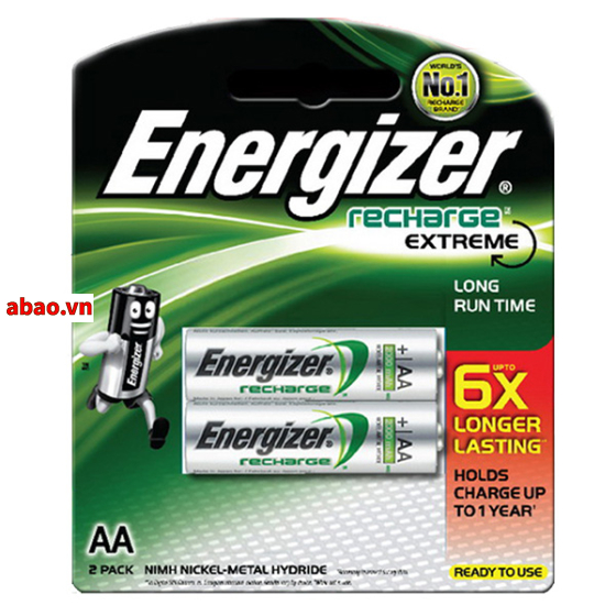 Pin 2A và 3A Energizer sạc