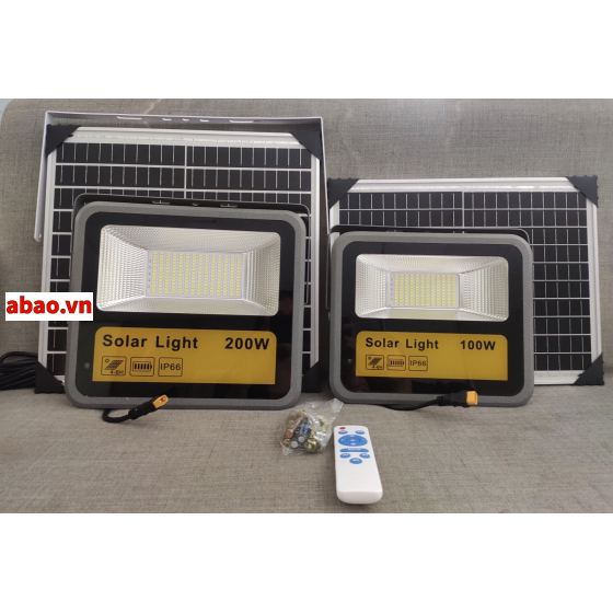 Đèn Led NLMT Solar 100W 200W Mono