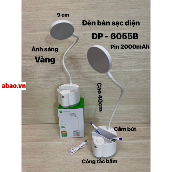 ĐÈN BÀN SẠC DP 6055B