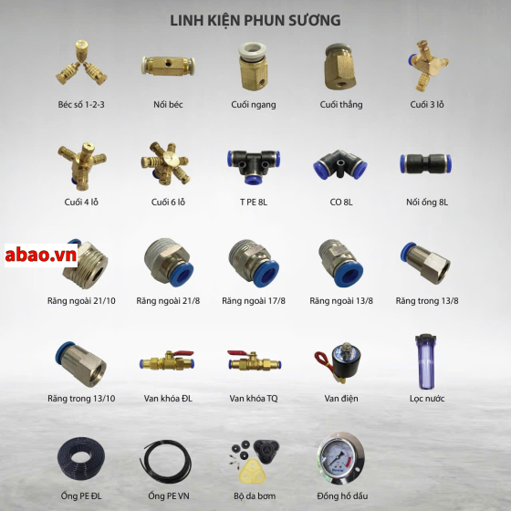 Linh kiện phun sương