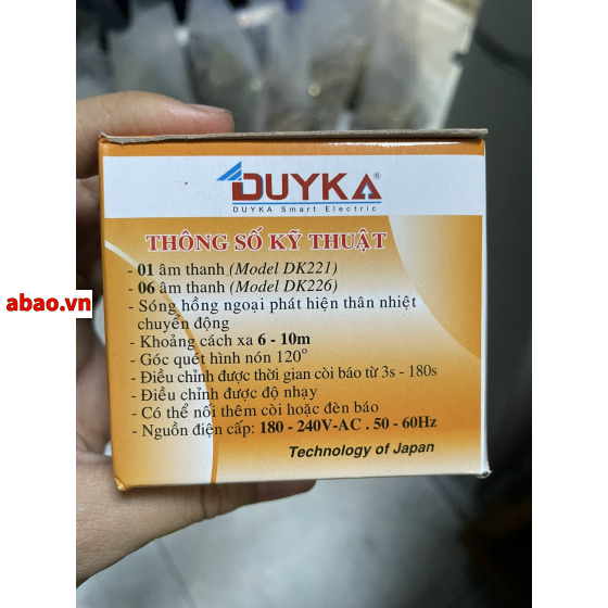 Còi báo trộm hồng ngoại